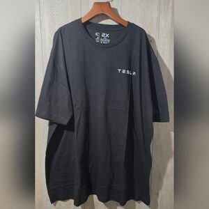 Tesla Black Men's T-Shirt Size 2x Brand New
